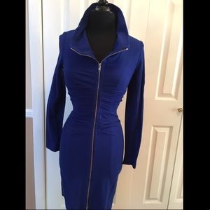 Stunning Royal blue body con dress.